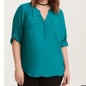 Beautiful Teal Blouse